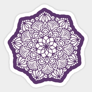 Pretty Pastel Mandala Sticker